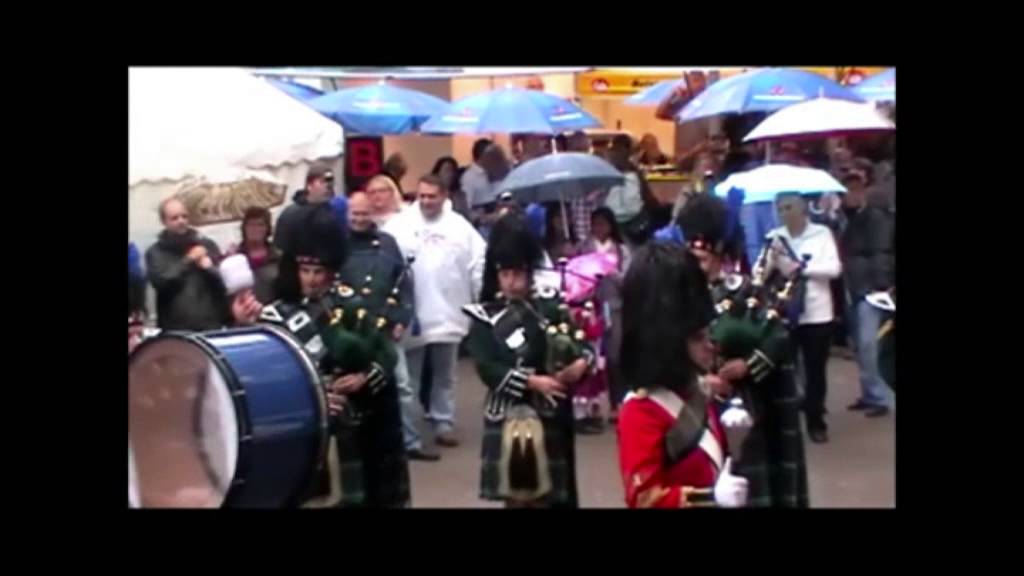 Pipes and Drums of Christchurch City, Basel International Tattoo 2012
