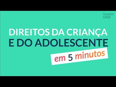 Vídeo: Quais são os direitos dos menores?