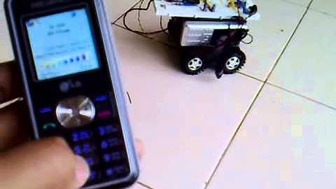 Mobile controlled robot by sumit