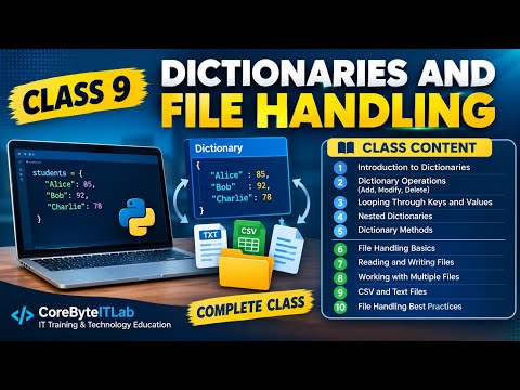 2.9.1 📚 IT ADVANCED – CLASS 9 | LAB QUESTIONS EXPLANATION | IT #PythonProgramming #PythonLab 