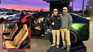 I Completely Transformed the Interior of This Tesla Model X