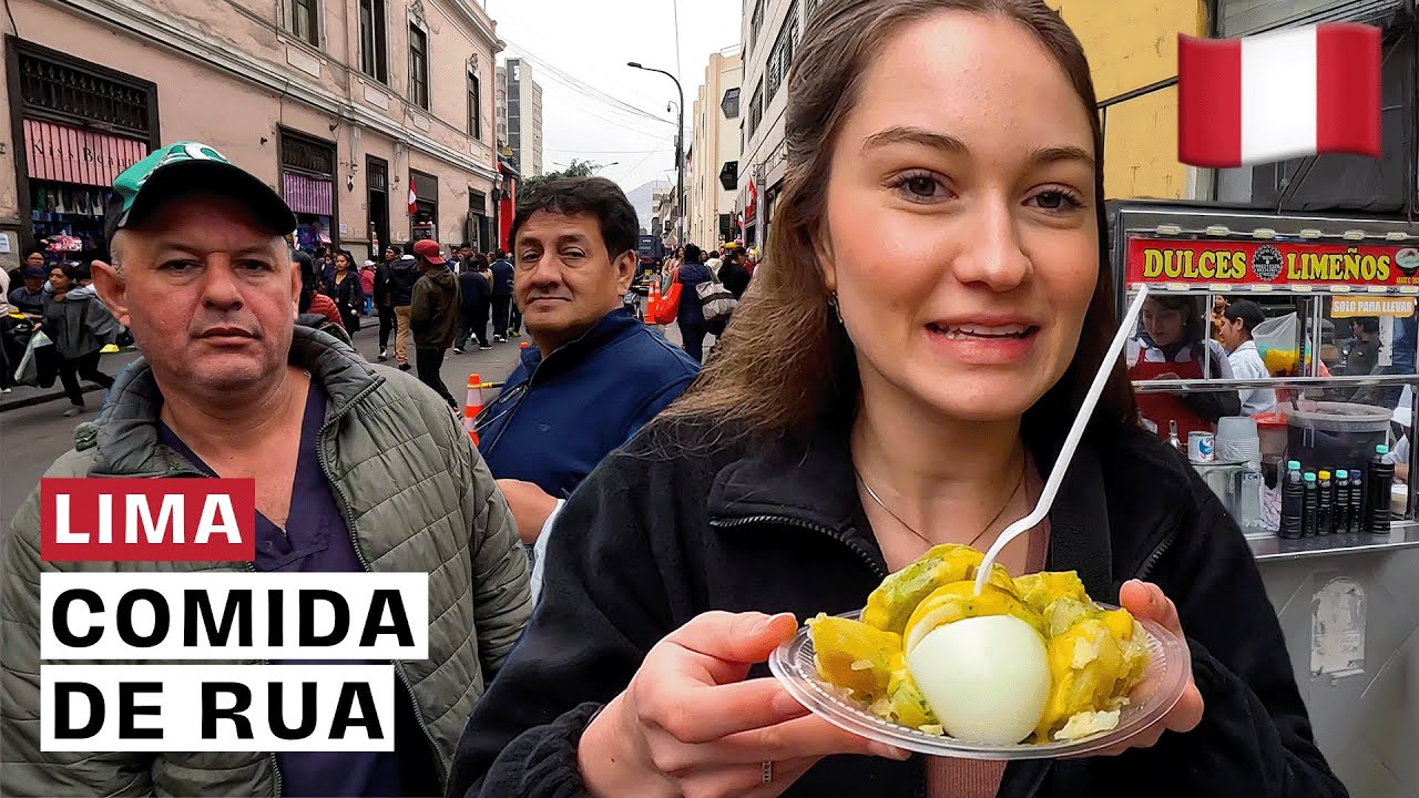 24h PROVANDO COMIDA DE RUA EM LIMA - PERU I Ep. 3