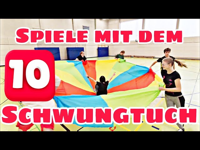 Fallschirm Spielen Spieltag Schule Wynigen Seeberg 