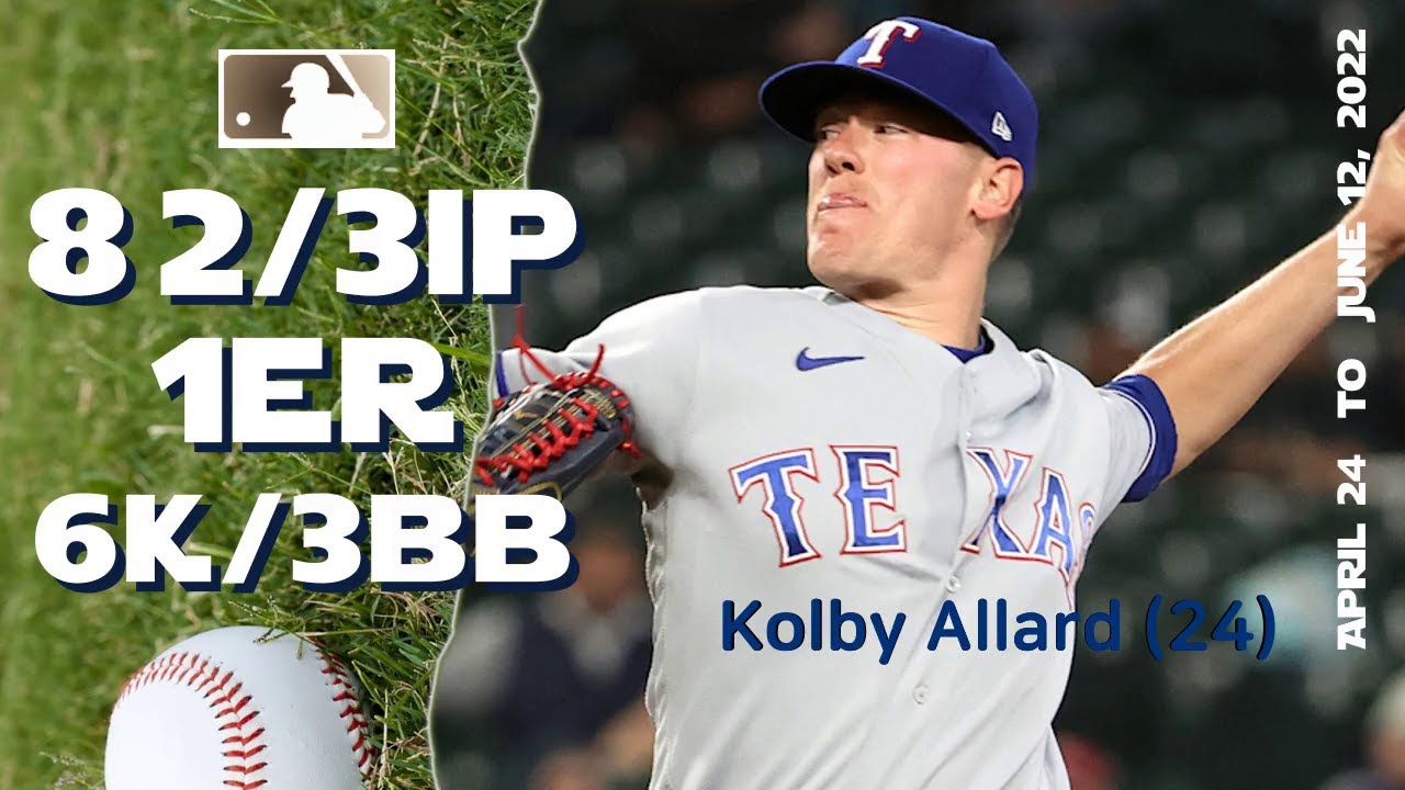 Kolby Allard (24) | April 24 ~ June 12, 2022 | MLB highlights