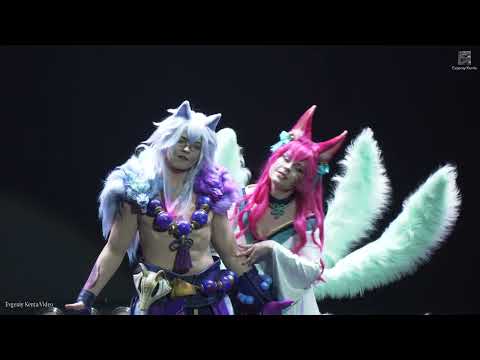 Group game defile - GavanA, Arteyo - League of Legends - Spirit Blossoms  Ahri, Sett - Москва