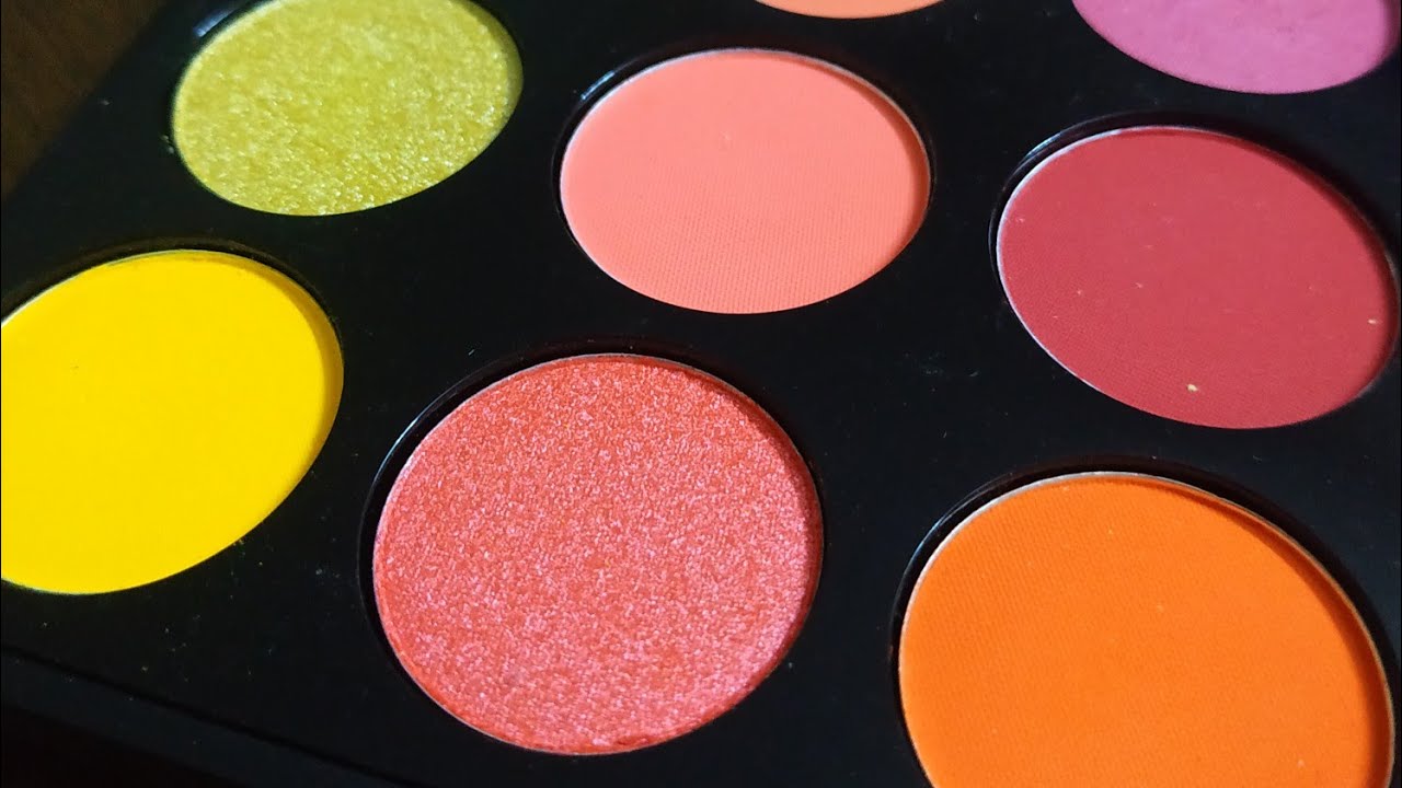 Morphe| 35B Color Burst Artistry Palette| Highly Pigmented Eye Shadow Palette