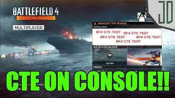 Battlefield 4 - CTE info for Xbox One - Release Date and How to Sign up