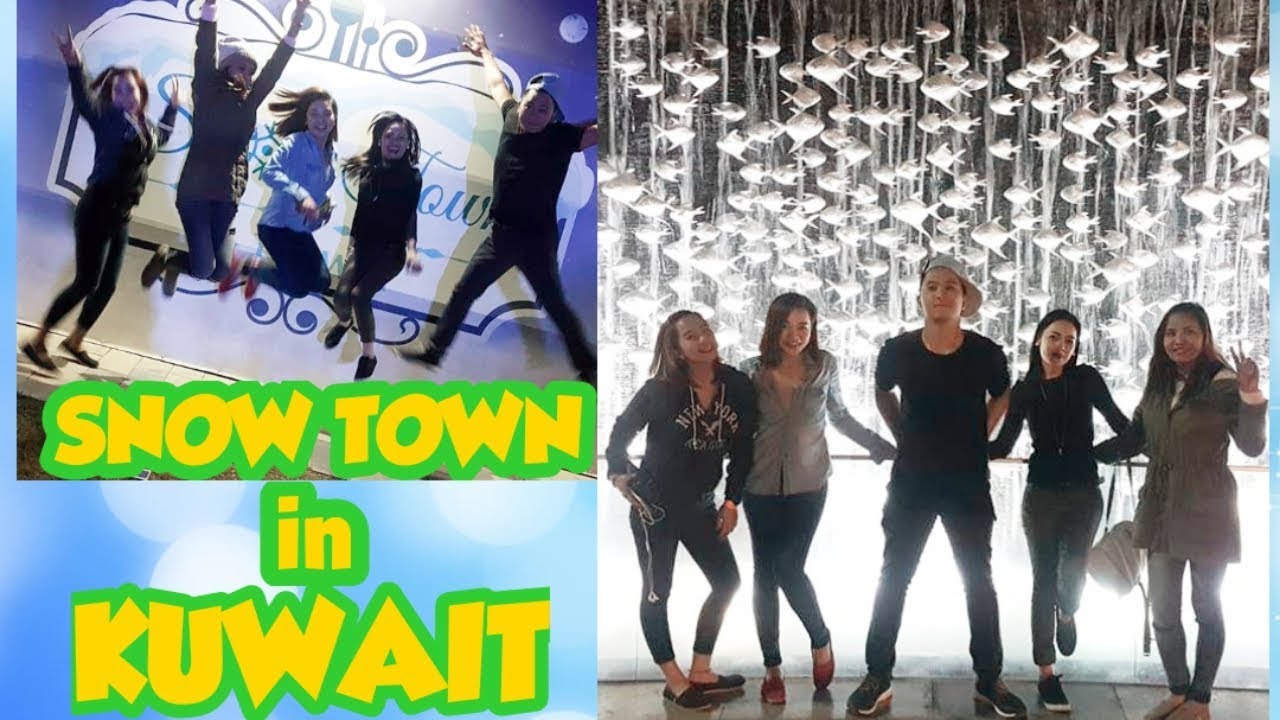 SNOW TOWN IN KUWAIT FEB. 21, 2018 MEMORIES OFW KUWAIT YouTube