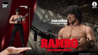 A Look At Rambo First Blood Part Ii - John Rambo By Threezero Reveal