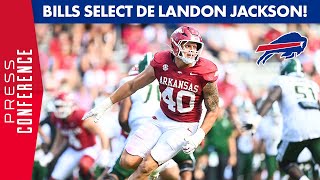 The Buffalo Bills Select DE Landon Jackson In The Third Round Of The 2025 NFL Draft!