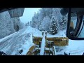 Cat 930m Plowing 3 inches of snow 12-24