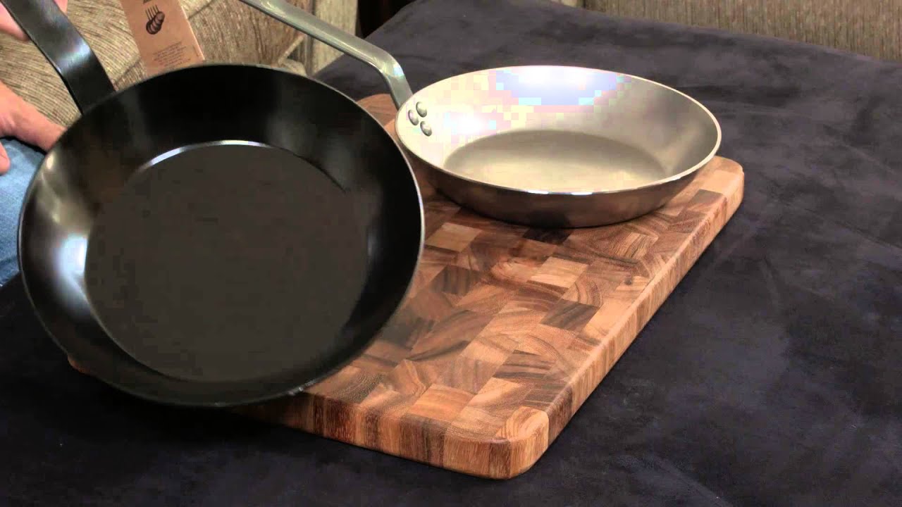 Carbon Steel Skillets — Seasoning and Nonstick Abilities. - YouTube