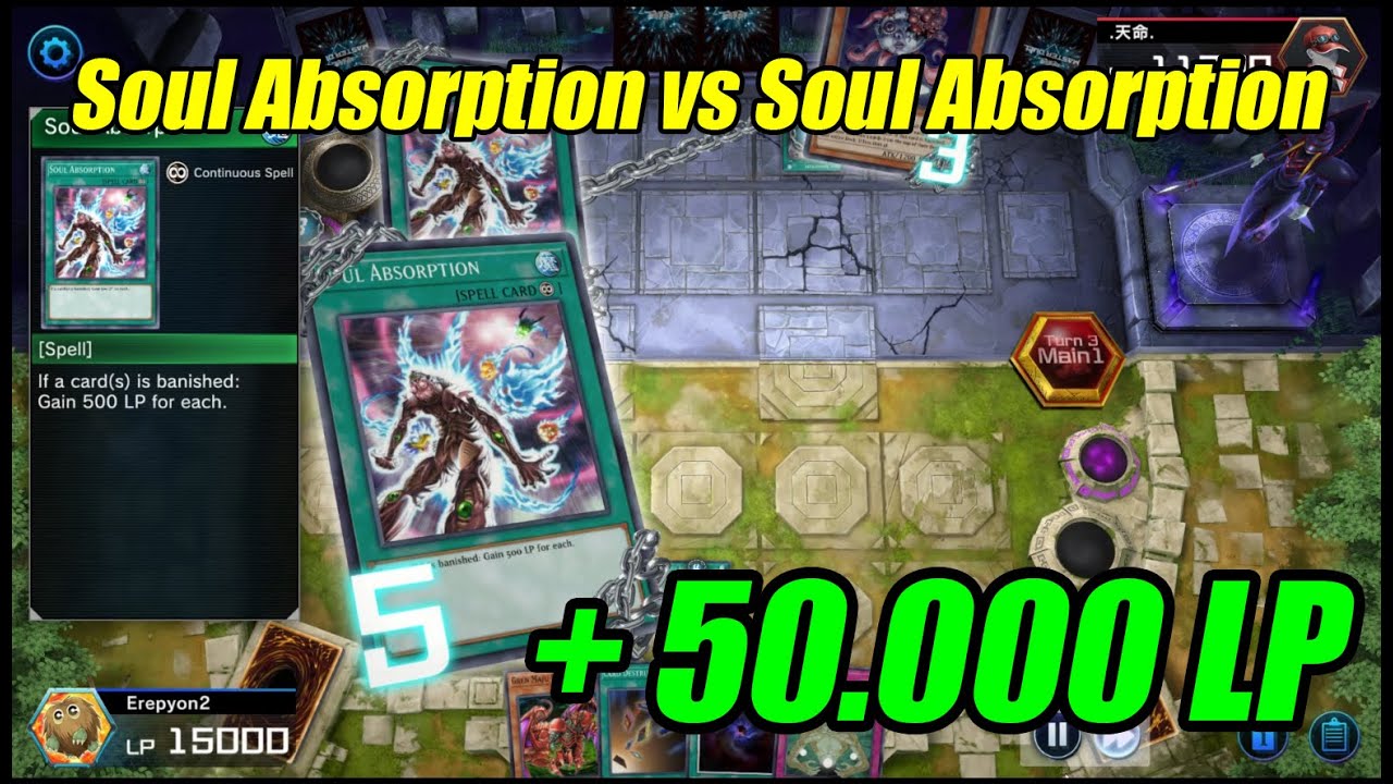 LOOPING CHAIN "Soul Absorption vs Soul Absorption" Yugioh Masterduel