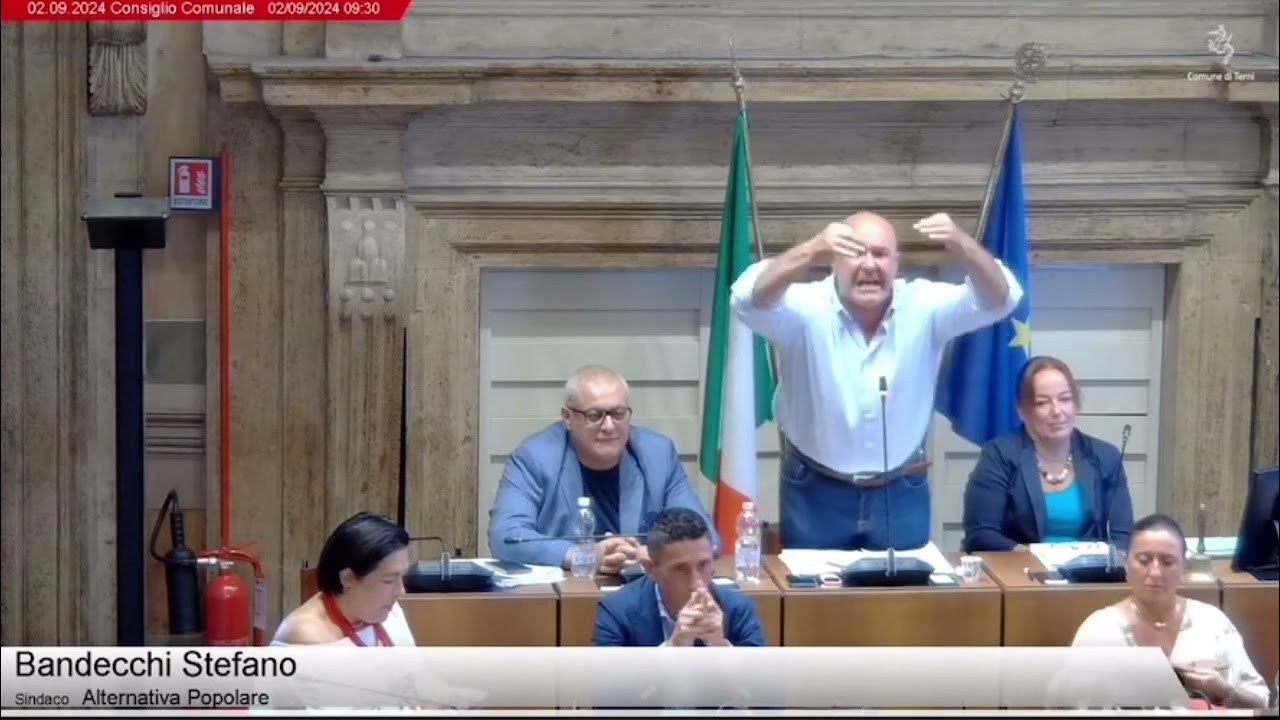 Terni: Vicenda vicesindaco permesso disabili, ira di Bandecchi contro il Messaggero