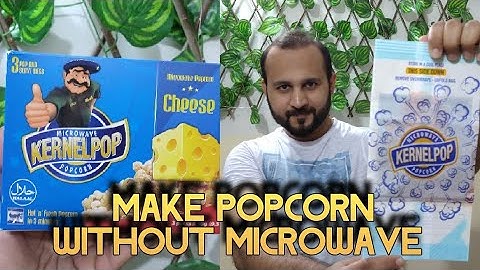 How to make Cheesey Kernelpop Popcorn without microwave oven