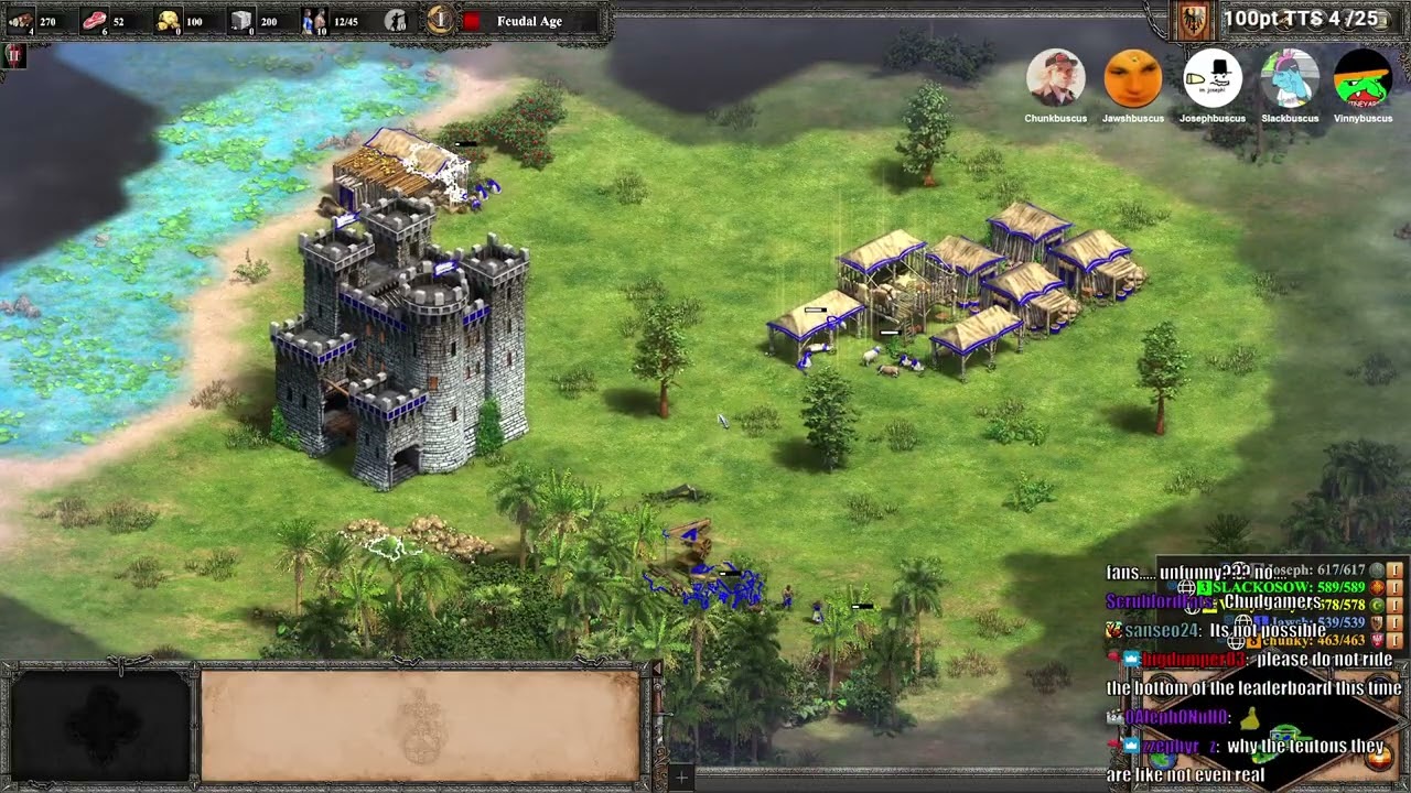 Chud Game with Chud Friends [Jawsh Age of Empires II Vod]