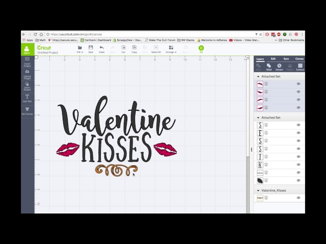 Attach by Color for Demo for Cricut Design Space