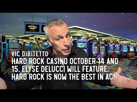 Hard Rock Casino October 14 and 15. Elyse DeLucci will feature. Hard Rock is now the best in AC!