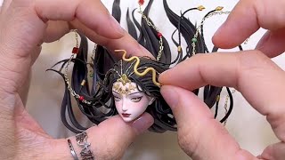 Chinese traditional doll tutorial step by step #video 