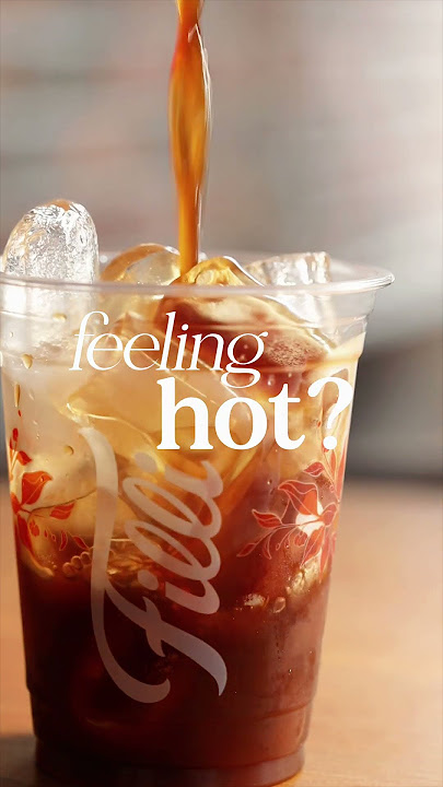 Too hot to handle? Cool down with a sip at FiLLi 🧊🌞