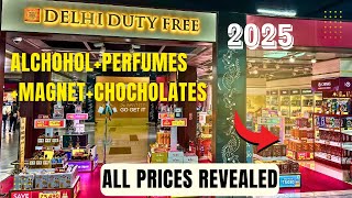 🛫 Delhi Airport Duty Free Shops | Perfume, Alcohol, Chocolates, Souvenirs Price Reveal! 🎁