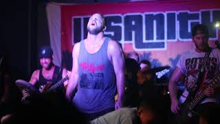 Insanity - Hardcore band from Switzerland LIVE on Pitu Room Medan - Indonesia