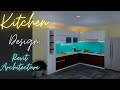 Kitchen Design in Revit Architecture with Family |  #interior design course