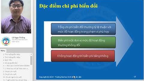 Bài toán so sánh có lợi về mặt chi phí