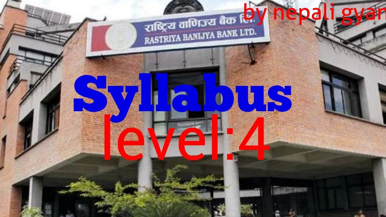 syllabus rbb of level 4 admt