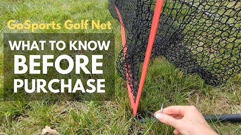 WHAT TO KNOW BEFORE YOU PURCHASE: Golf Practice Net by GoSports