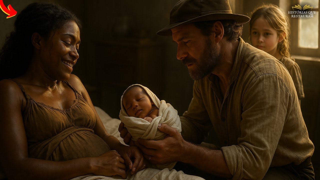 EXPULSA GRÁVIDA NA TEMPESTADE...ATÉ QUE O CAMPONÊS A RESGATOU E FEZ O SEU PARTO!