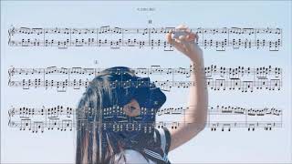 【楽譜あり】ヨルシカ「ただ君に晴れ」ピアノアレンジ - Yorushika “Cloudless” Piano Arrange chords
