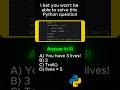 Python Pros: Explain this! #coding #python