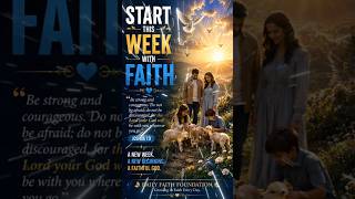 A new week is a new opportunity to trust God.Walk in faith, not fear, and believe that God is great.