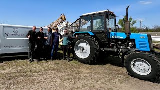 😱Оце рівень❗️Комплексна діагностика обприскувача від Spray Force💪МТЗ наглажений.До роботи готовий