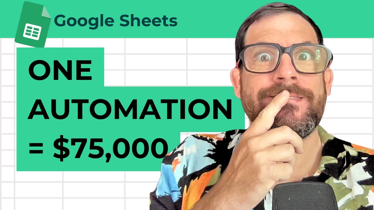 The $75,000 Google Sheets Apps Script