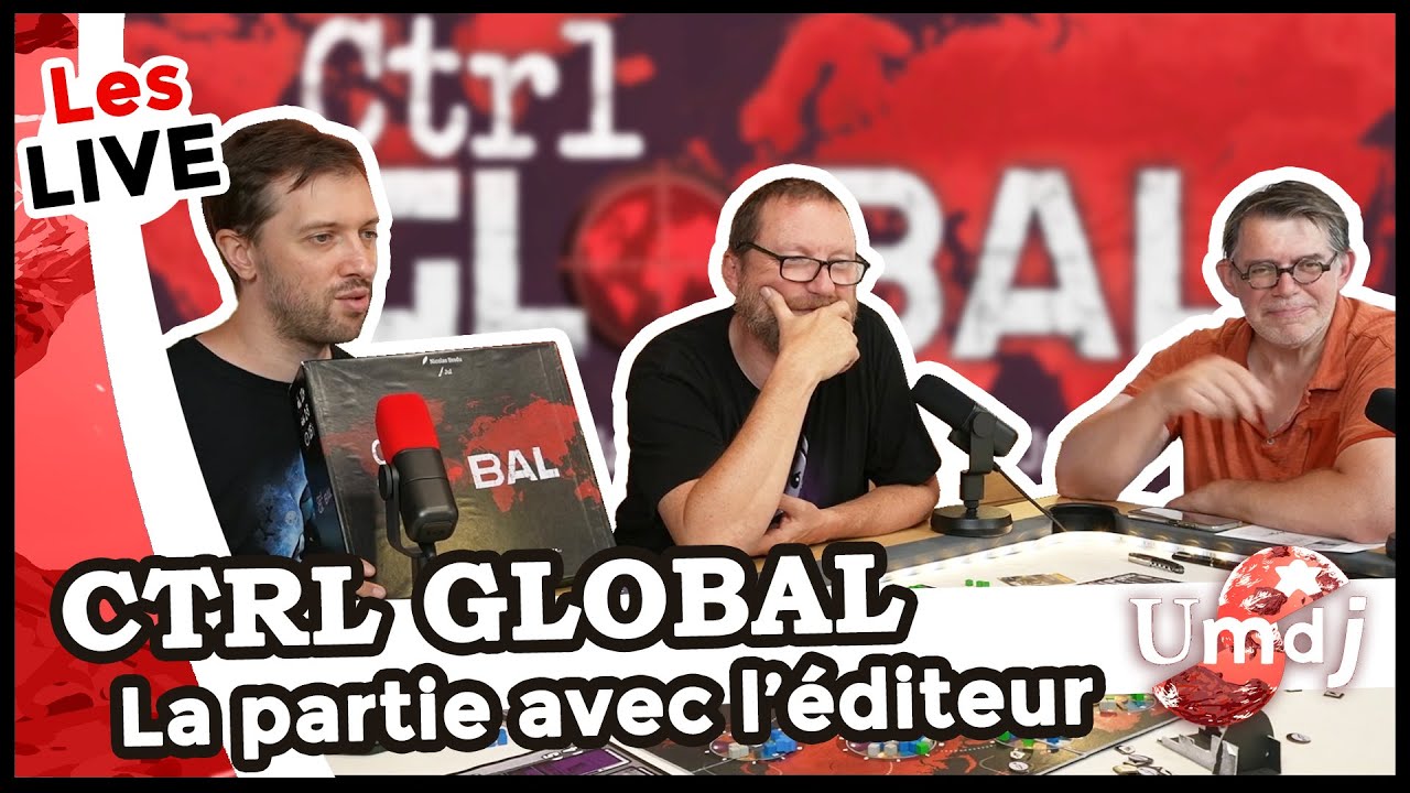 CTRL Global, La partie en Live avec l'éditeur