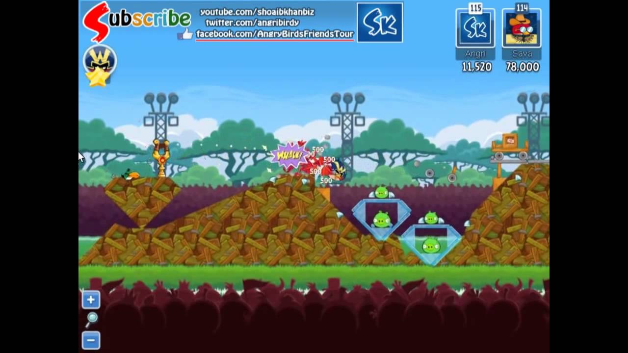Angry Birds Friends Week 90   89 Level 4 90K Jan 27 Feb 2 Weekly Tournament Power Up FB Highscore