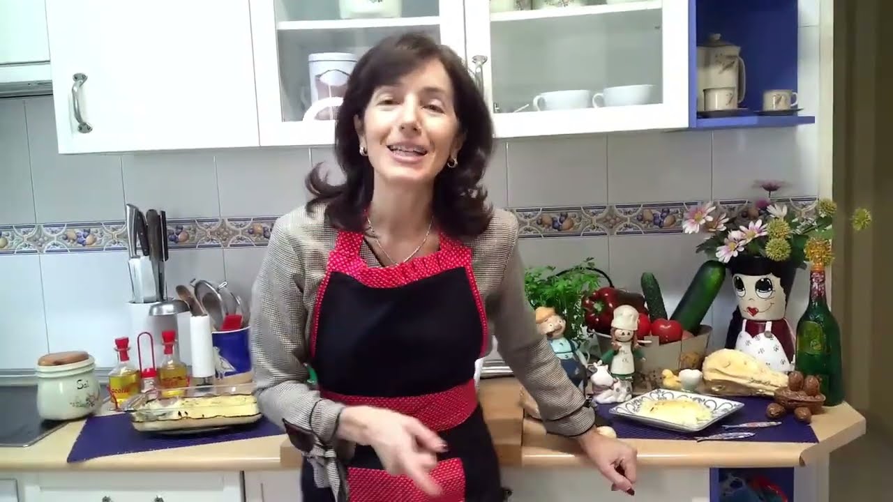 Salmón gratinado con crema de manzana en thermomix.