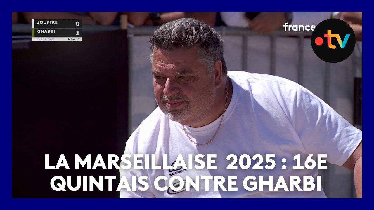 La Marseillaise à pétanque 2025 : 16e de finale Quintais contre Gharbi