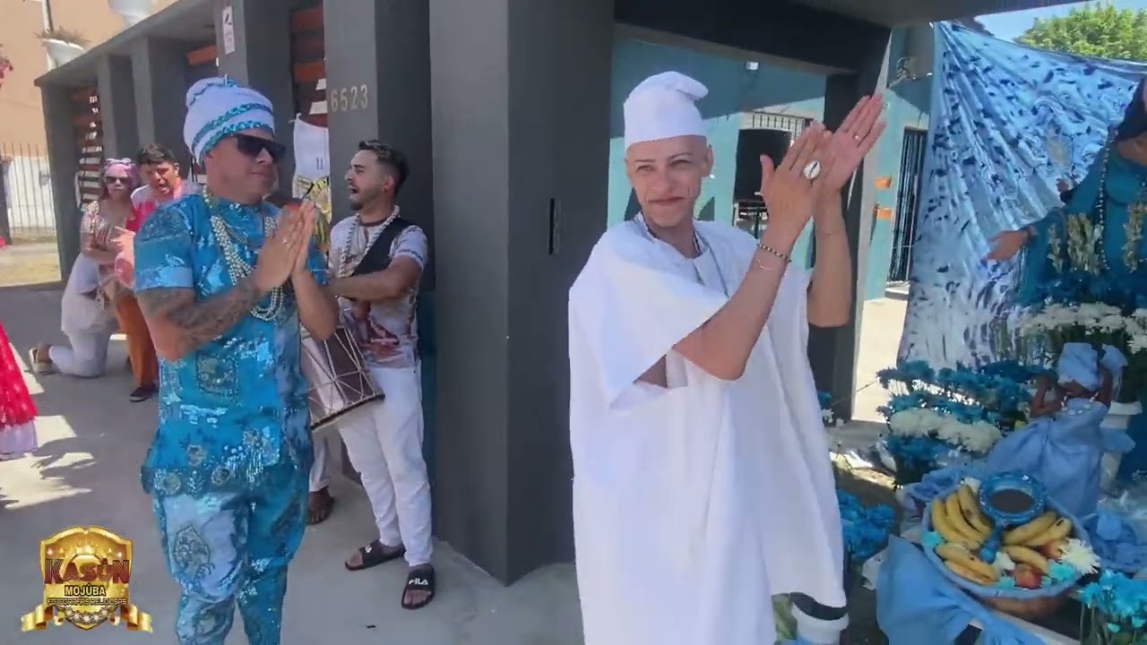 Gran Inauguración & procesión en mar del Tuyú data de Orixa Yemanja .