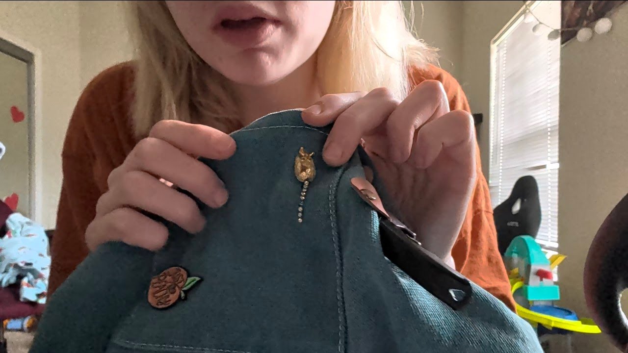 ASMR Soft Spoken Ramble & Sound Assortment - Fabric Sounds, Pin Sounds, Pen Sounds