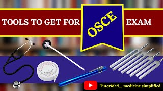 Get these medical tools before your OSCE exam || TutorMed - #osce #gmdc #MBChB #clinicalexamination