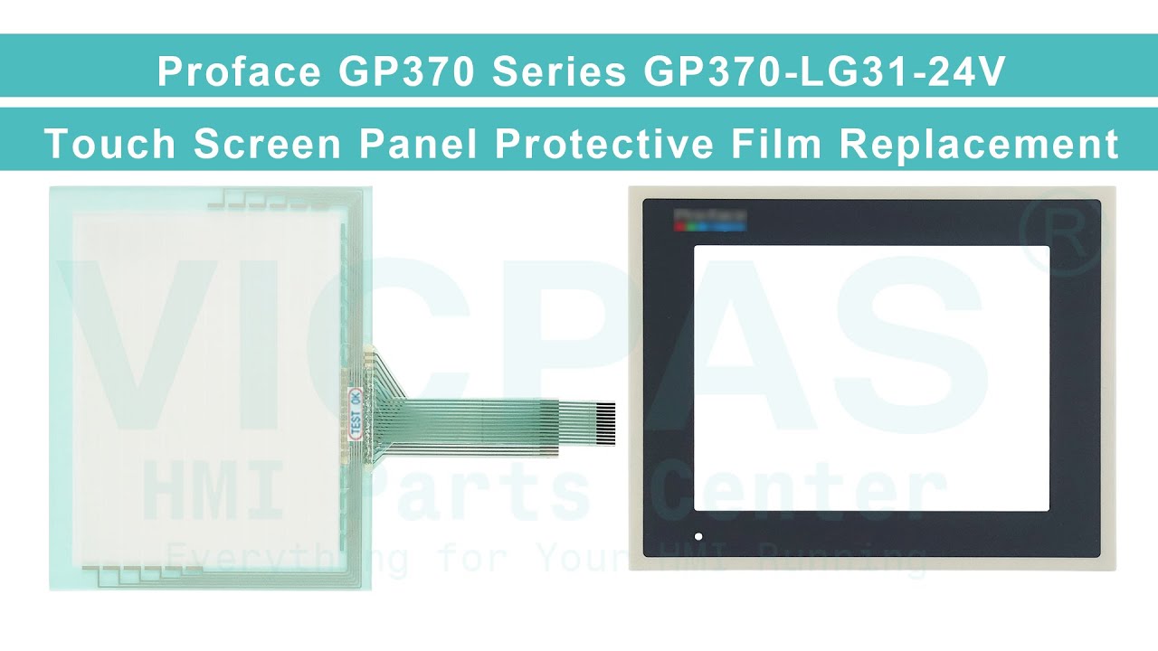 Pro-face GP370-LG31-24V Touch Panel Front Overlay