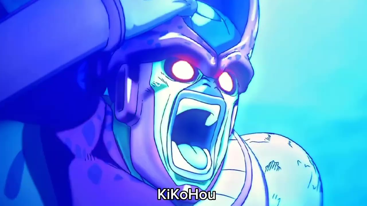 cell max battle BUT Tien homie joins