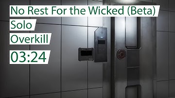 Payday 3 Beta Speedrun: NRFTW OVK Solo in 3m24s