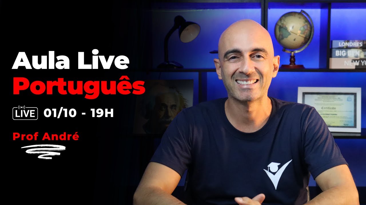 Supletivo – Aula Live - Português - Redação - Profº André