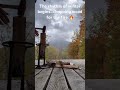 Snow on the peak, better chop some wood for the fire 🔥