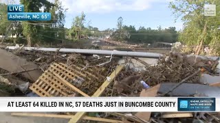 There Is Debris As Far As The Eye Can See