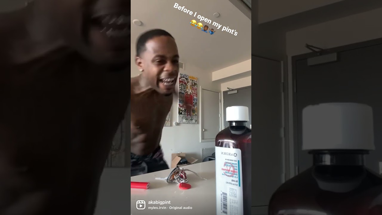 Watch How Trappn Trezz opens his pint 😂😂 #comedy on YouTube Watch How Trappn Trezz opens his pint 😂😂 #comedy on YouTube